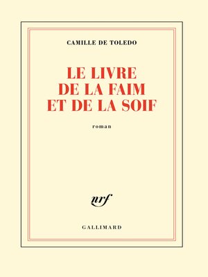 cover image of Le livre de la faim et de la soif